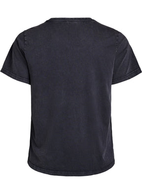 Zizzi Vave T-Shirt in Black