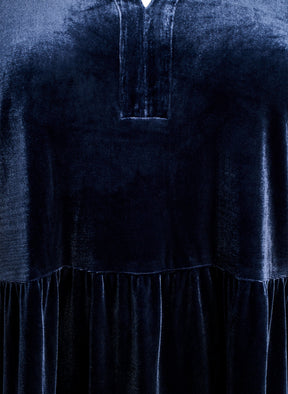 Zizzi Victoria Dress in Night Sky 