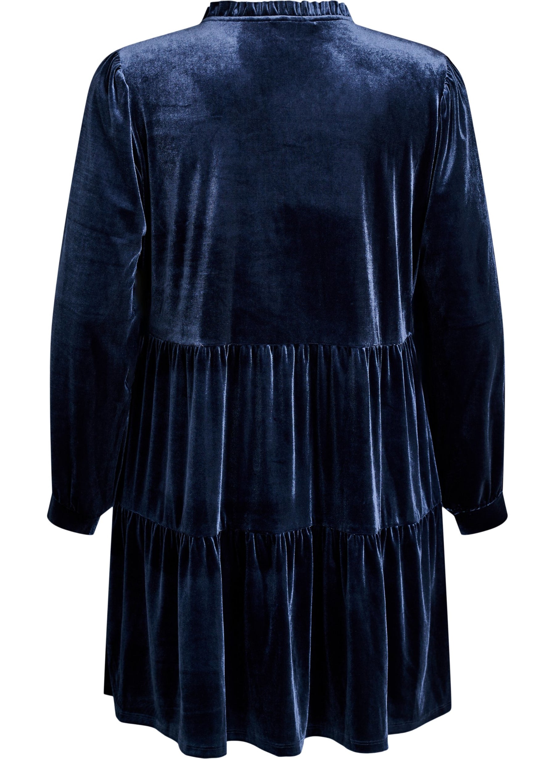 Zizzi Victoria Dress in Night Sky 
