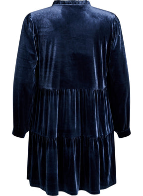 Zizzi Victoria Dress in Night Sky 
