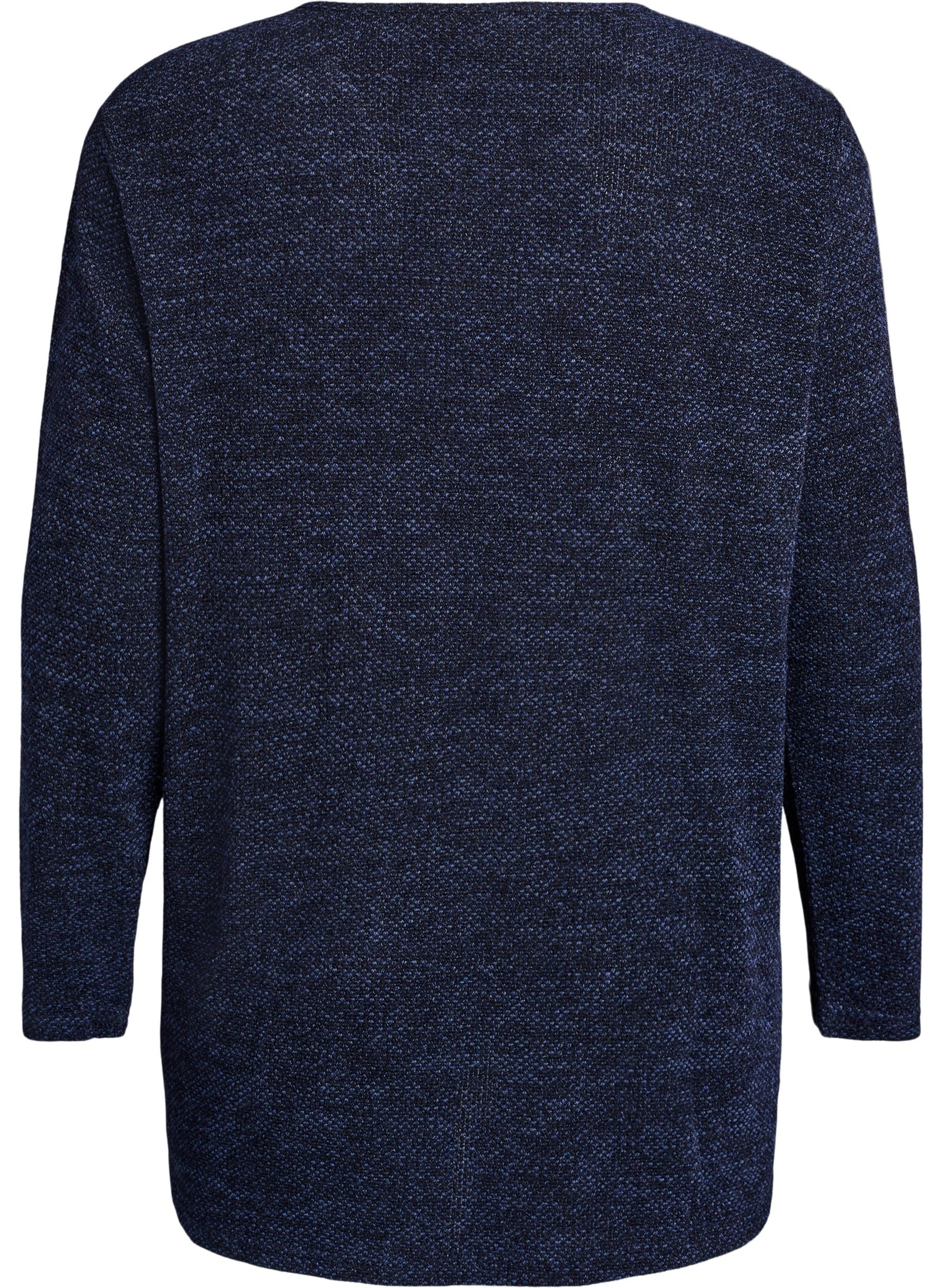 Zizzi Vig Top in Navy
