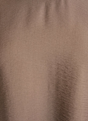 Zizzi Vilma Blouse in Brown