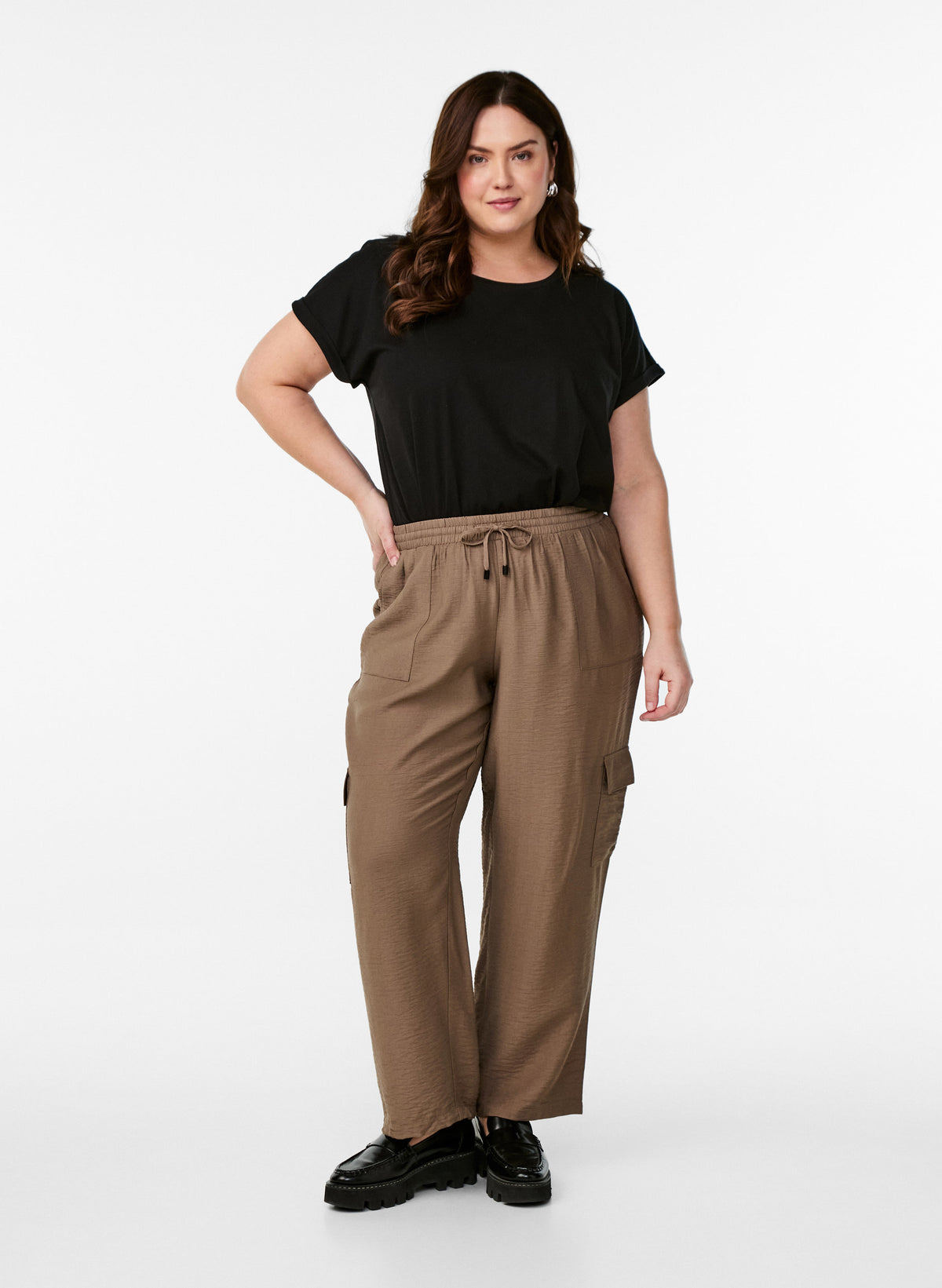 Zizzi Vilma Cargo Pants