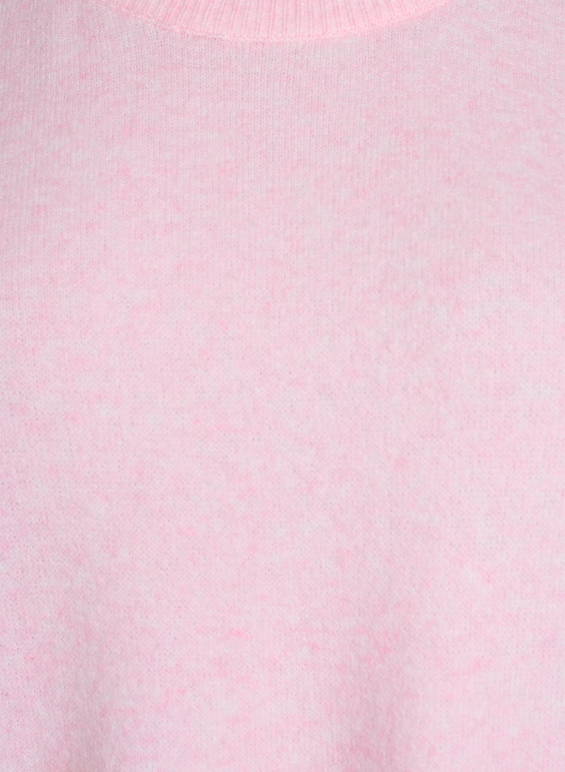 Zizzi Vista 1/2 Sleeve Jumper in Pink 