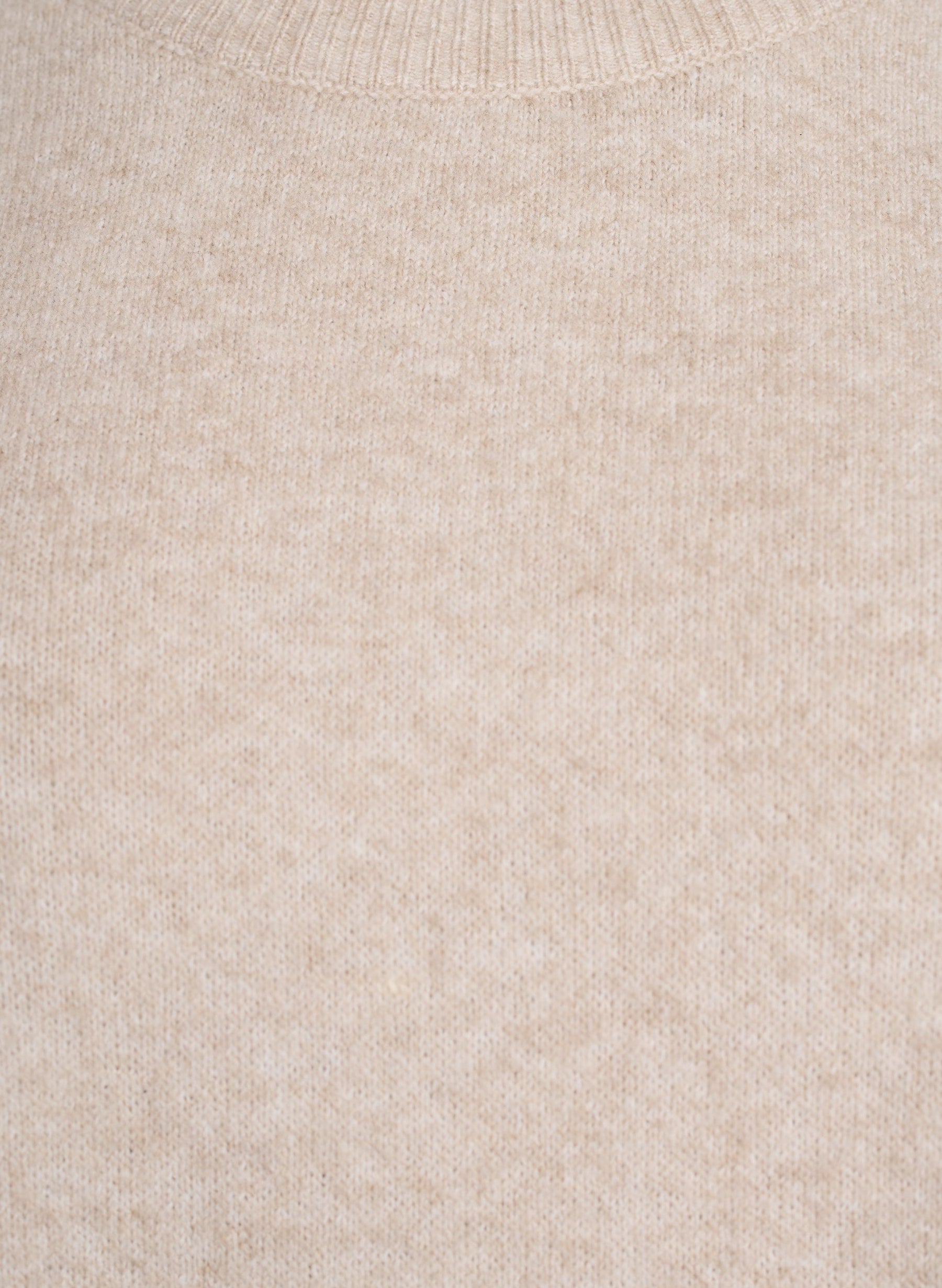Zizzi Vista 1/2 Sleeve Jumper in Taupe 