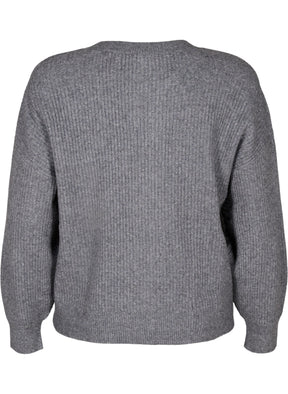 Zizzi Vista Cardigan in Grey