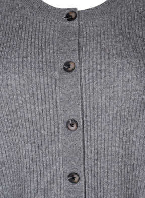 Zizzi Vista Cardigan in Grey
