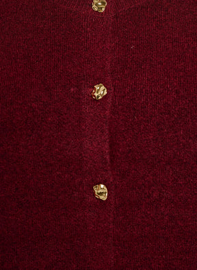 Zizzi Vista Waistcoat in Windsor Wine