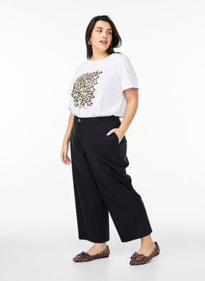 Zizzi Vivia T-Shirt in White
