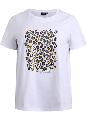 Zizzi Vivia T-Shirt in White