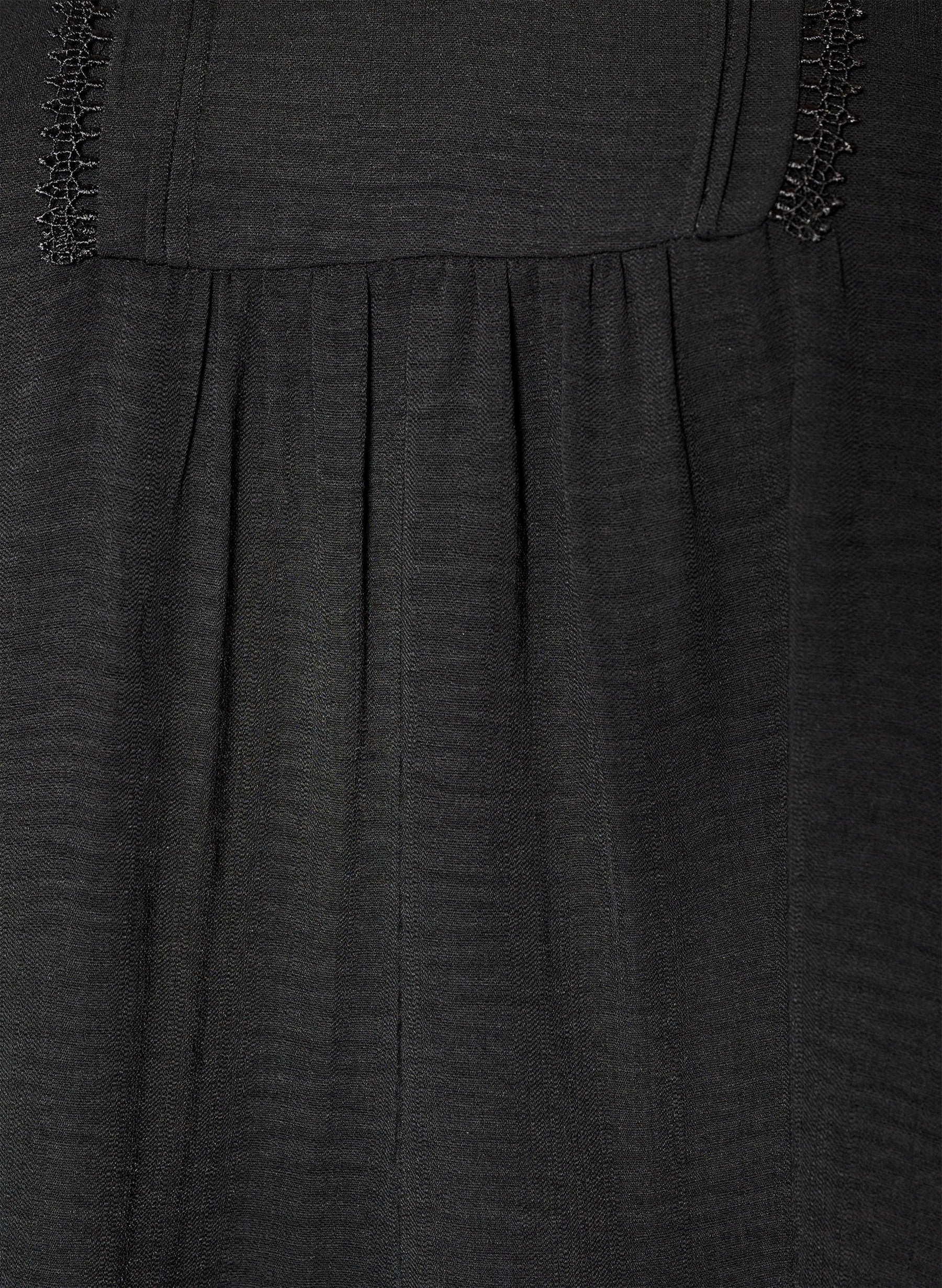 Zizzi Whitney Blouse in Black 