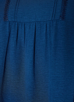 Zizzi Whitney Blouse in Insignia Blue 