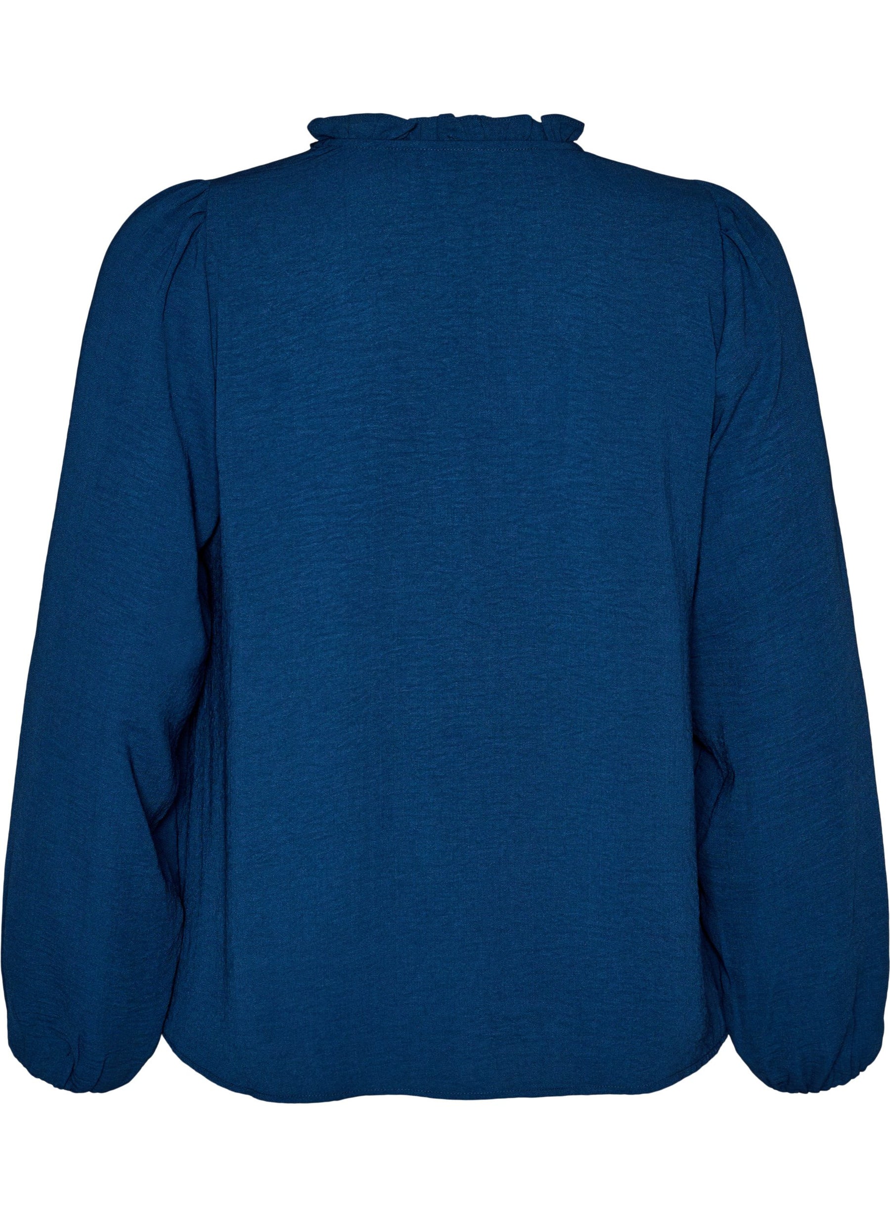 Zizzi Whitney Blouse in Insignia Blue 