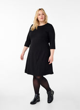 Zizzi Winola Dress in Black 