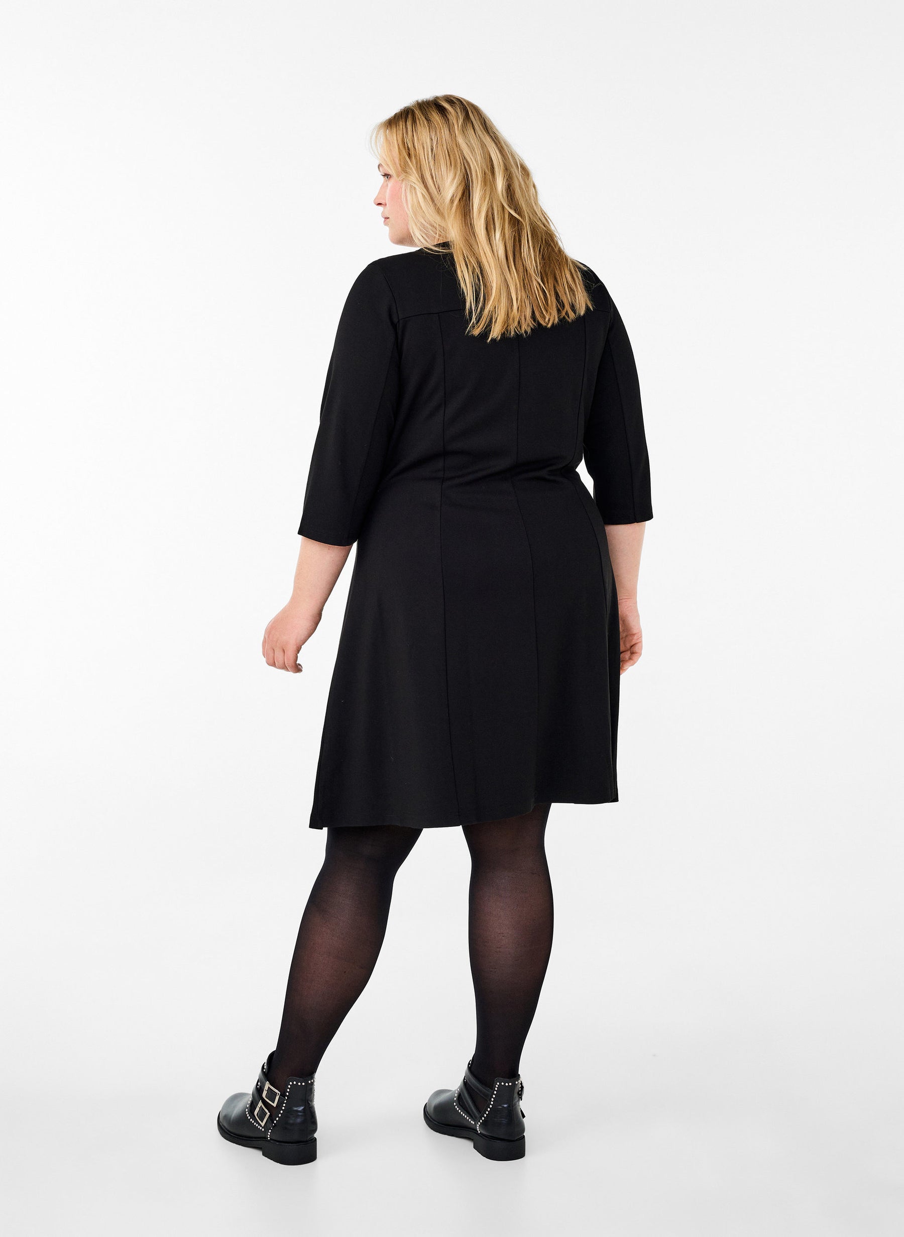 Zizzi Winola Dress in Black  