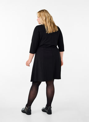 Zizzi Winola Dress in Black  