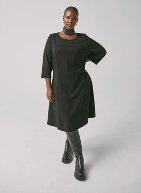 Zizzi Winola Dress in Black  