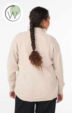 Zizzi Ziggi Jumper in Beige