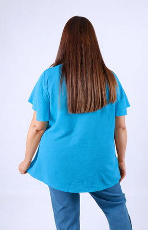 Zoe Blouse in Blue