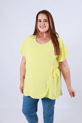 Zoe Blouse in Yellow 