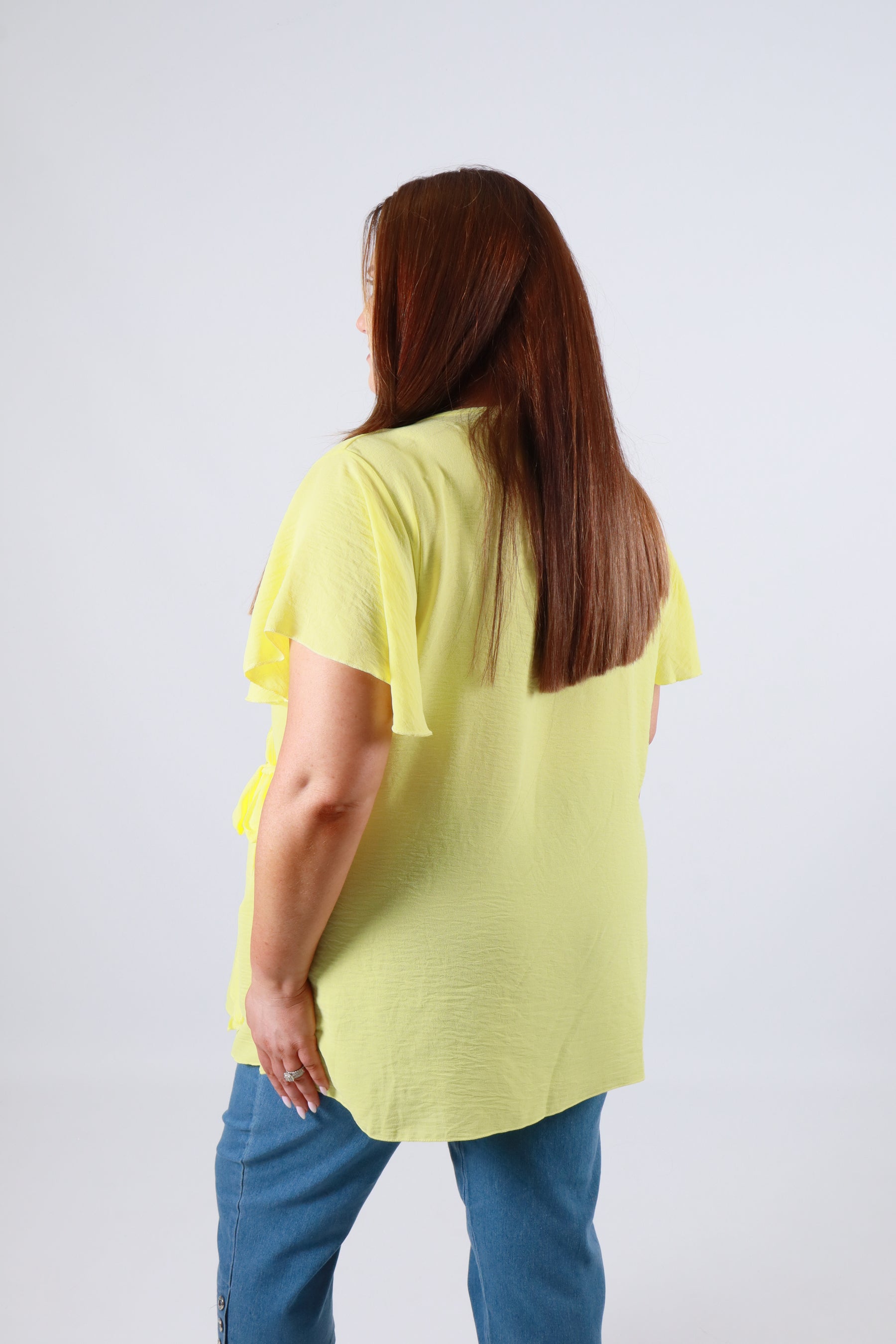 Zoe Blouse in Yellow 