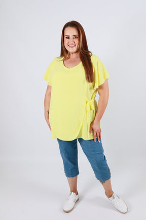 Zoe Blouse in Yellow 