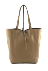 Liz Leather Tote Tan Bag