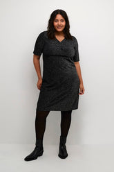 Kaffe Curve Bridgette Shimmer Dress