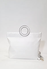 Ava Looped White Bag