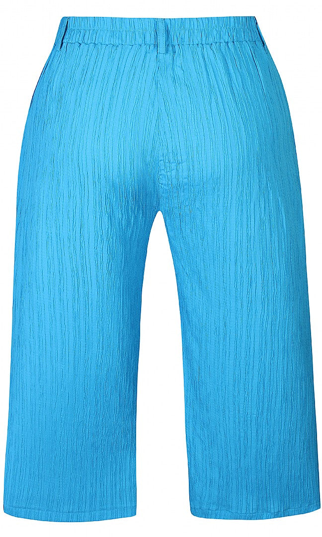 Zhenzi Scarlett Culotte Pants in Turquoise