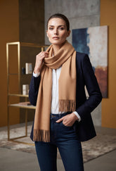 Beth Scarf in Camel