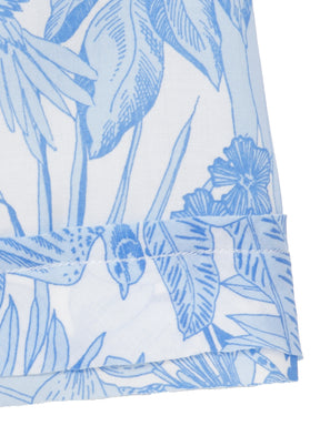 Frapp Floral Blouse in Blue
