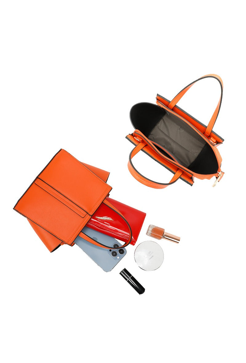 Sienna Mini Handbag in Orange