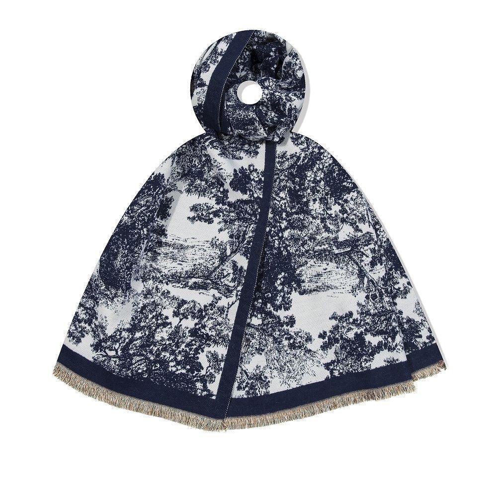 Hazel Scarf in Blue