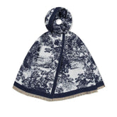 Hazel Scarf in Blue