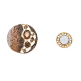 Brooke Magnetic Brooch in Bronze