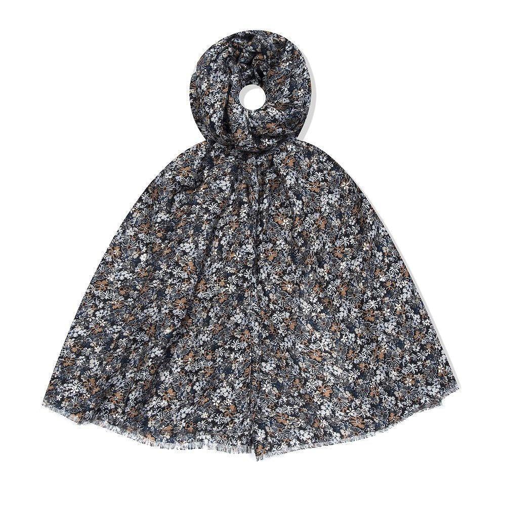 Fern Scarf in Black