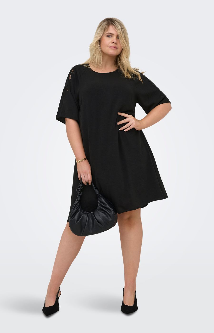 Only Carmakoma Evalou Dress in Black