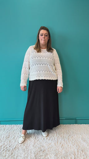 Only Carmakoma Elke Top in Cream