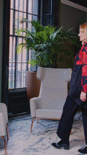 Ora Black and Red Jacket