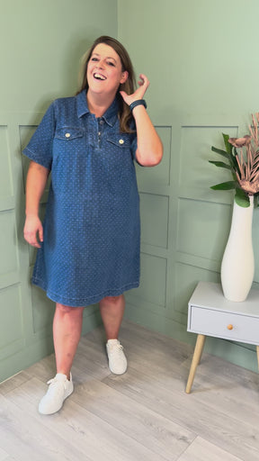 Zizzi Misha Denim Dress