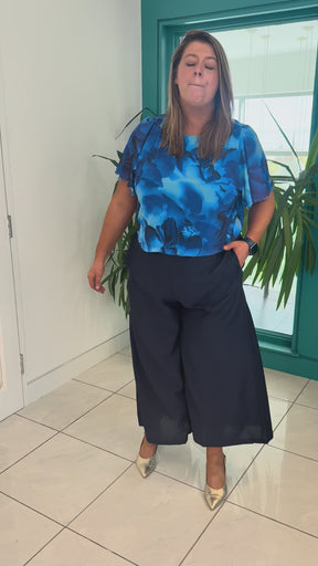 Only Carmakoma Forest Top in Blue