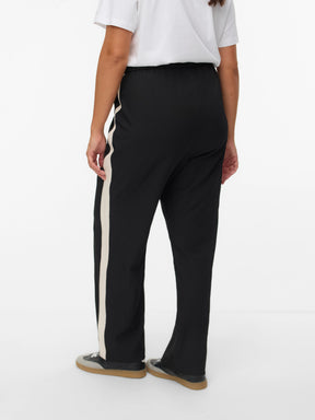 Vero Moda Curve Fany Trouser in Black