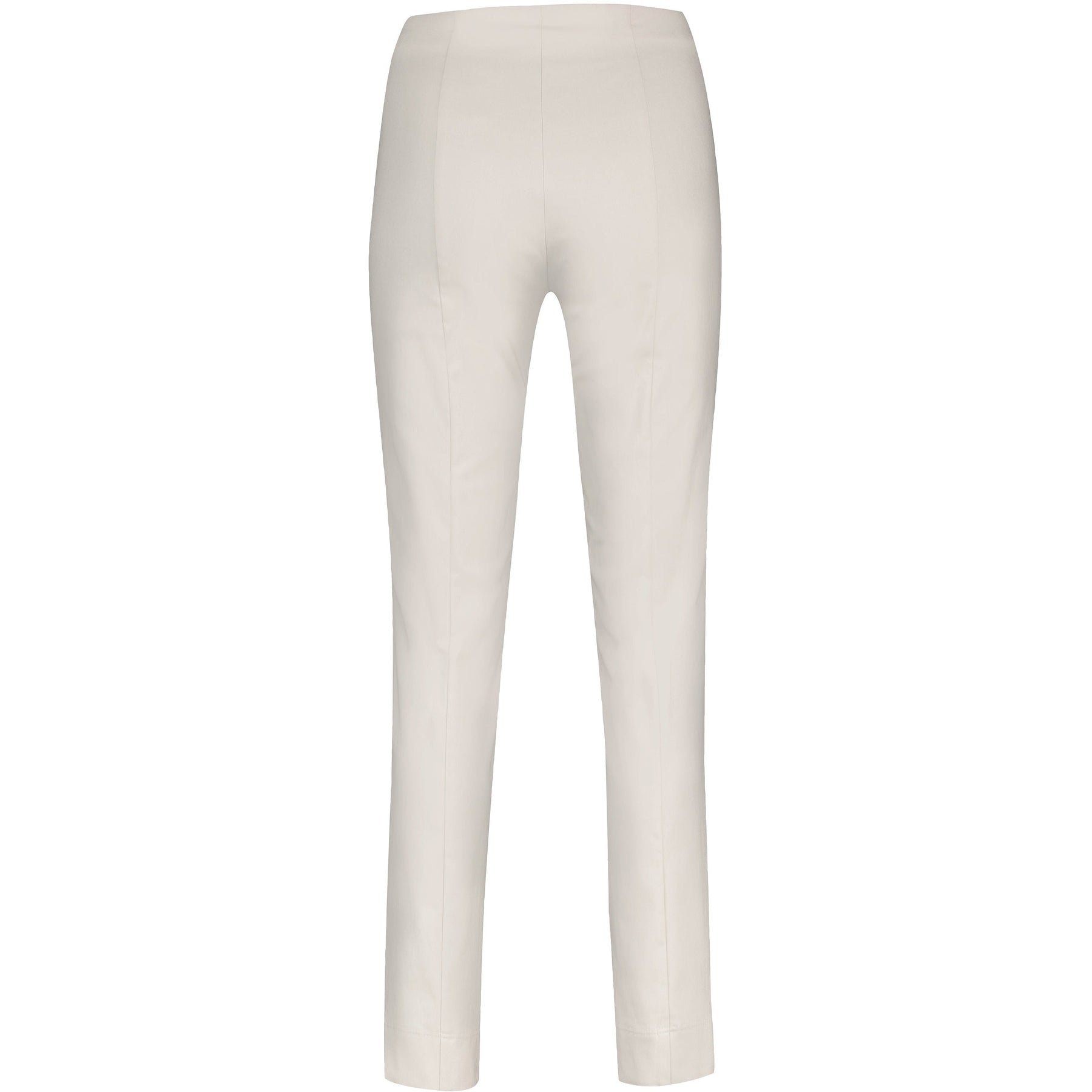 Robell Marie Fleece Lined Trouser in Off White - Wardrobe Plus