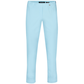 Robell 7/8ths Trousers in Aqua Blue
