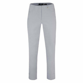 Robell 7/8ths Trousers | Light Grey - Wardrobe Plus