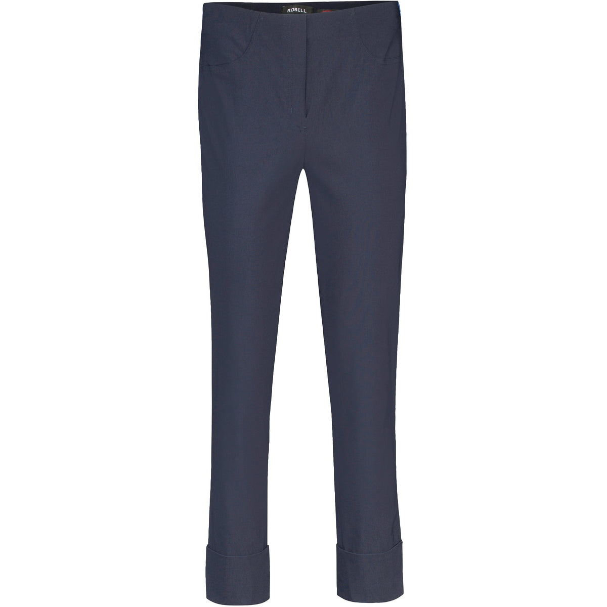 Robell 7/8ths Trousers in Slate Grey - Wardrobe Plus