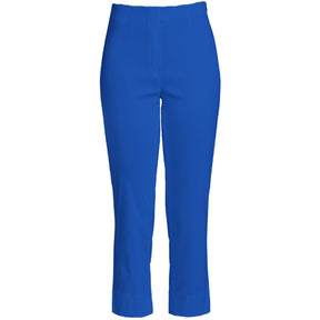 Robell Crop Trousers | Royal Blue - Wardrobe Plus
