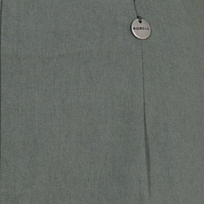 Robell Crop Trousers | Khaki Green - Wardrobe Plus