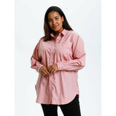 Kaffe Clone Shirt In Soft Pink Tops